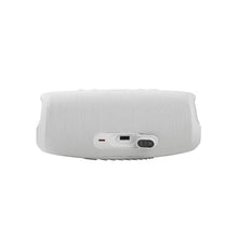 Load image into Gallery viewer, JBL Charge 5 - Portable Bluetooth Speaker with deep bass, IP67 waterproof and dustproof, 20 hours of playtime, built-in powerbank, in white