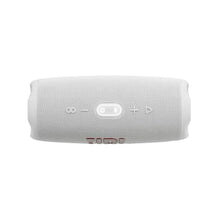 Load image into Gallery viewer, JBL Charge 5 - Portable Bluetooth Speaker with deep bass, IP67 waterproof and dustproof, 20 hours of playtime, built-in powerbank, in white