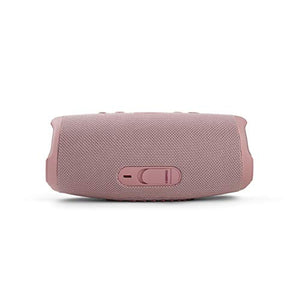 JBL Charge 5 - Portable Bluetooth Speaker with deep bass, IP67 waterproof and dustproof, 20 hours of playtime, built-in powerbank, in pink