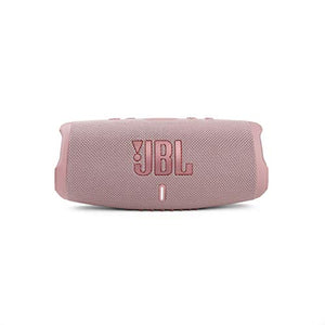 JBL Charge 5 - Portable Bluetooth Speaker with deep bass, IP67 waterproof and dustproof, 20 hours of playtime, built-in powerbank, in pink