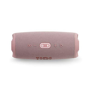 JBL Charge 5 - Portable Bluetooth Speaker with deep bass, IP67 waterproof and dustproof, 20 hours of playtime, built-in powerbank, in pink