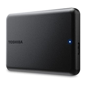 Toshiba Canvio Partner 1TB Portable 2.5" External HDD, USB 3.2 Gen 1, Mac and Windows Compatible, USB Powered