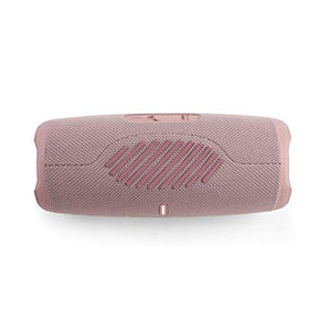 JBL Charge 5 - Portable Bluetooth Speaker with deep bass, IP67 waterproof and dustproof, 20 hours of playtime, built-in powerbank, in pink