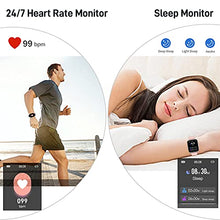 Load image into Gallery viewer, Smart Watch, Fitness Tracker 1.69&quot; Touch Screen Fitness Watch with Heart Rate Sleep Monitor, Step Counter for Men Women Activity Trackers IP68 Waterproof Smartwatch Sports for iOS Android