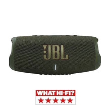 Load image into Gallery viewer, JBL Charge 5 - Portable Bluetooth Speaker with deep bass, IP67 waterproof and dustproof, 20 hours of playtime, built-in powerbank, in green