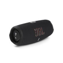 Load image into Gallery viewer, JBL Charge 5 - Portable Bluetooth Speaker with deep bass, IP67 waterproof and dustproof, 20 hours of playtime, built-in powerbank, in black